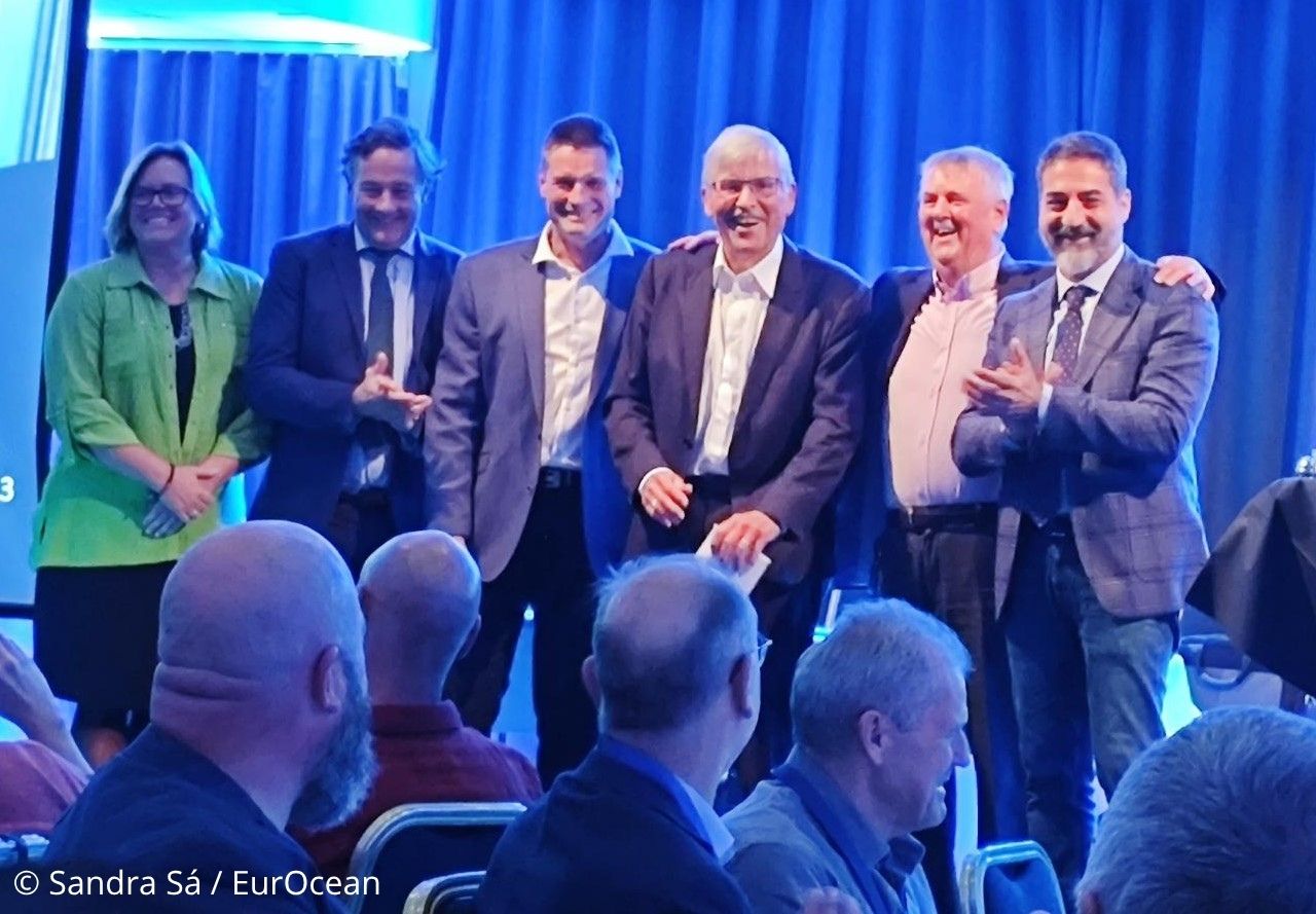 Honoring of Mr. Per Niewjaar (Former president of EurOcean: 2009-2012), the very first IRSO Honorary Member, upon his retirement.   